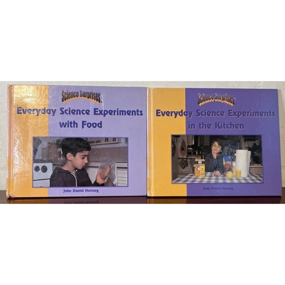 Other - Everyday Science Experiments With Food & In the Kitchen 2 Hardcover Books